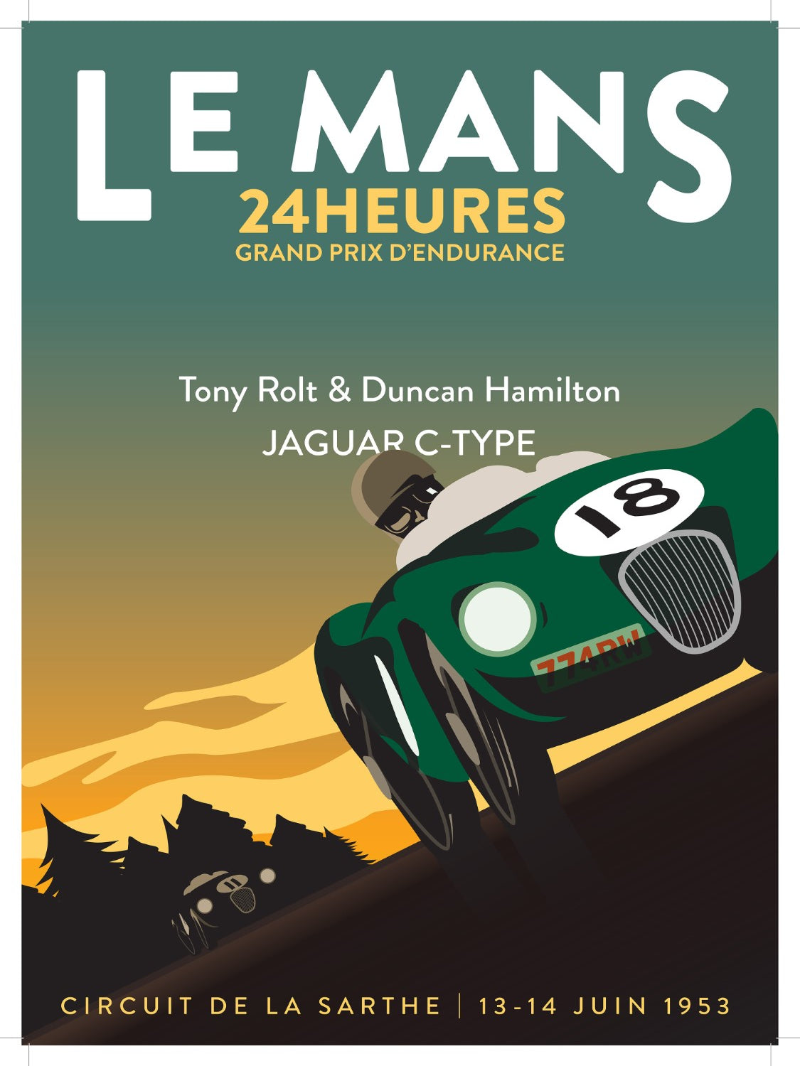 Hugo 24Mans Canvas Print