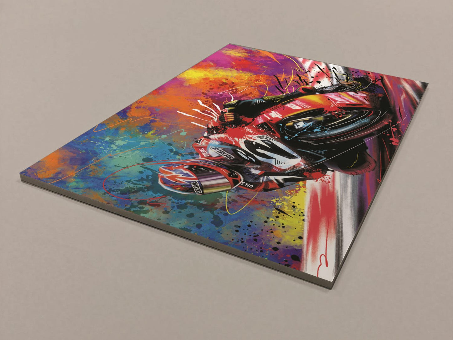 Carl Fogerty Foamex Print
