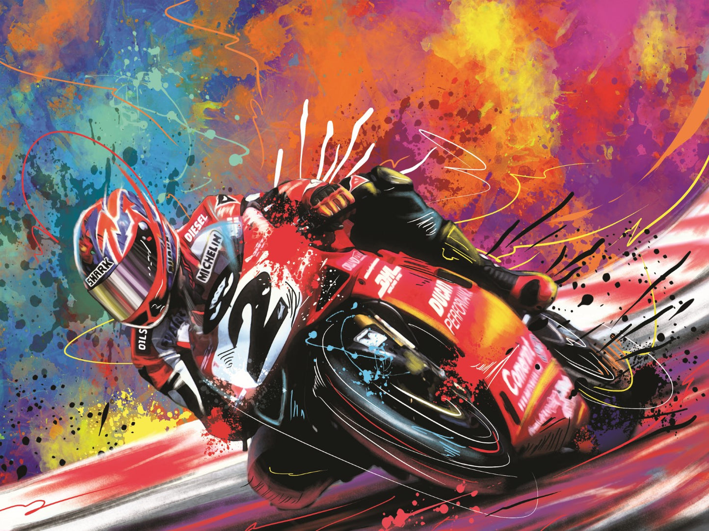 Carl Fogerty Foamex Print