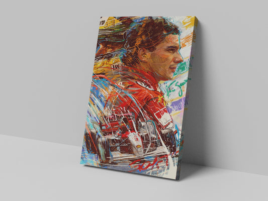 Senna the Goat Canvas Print