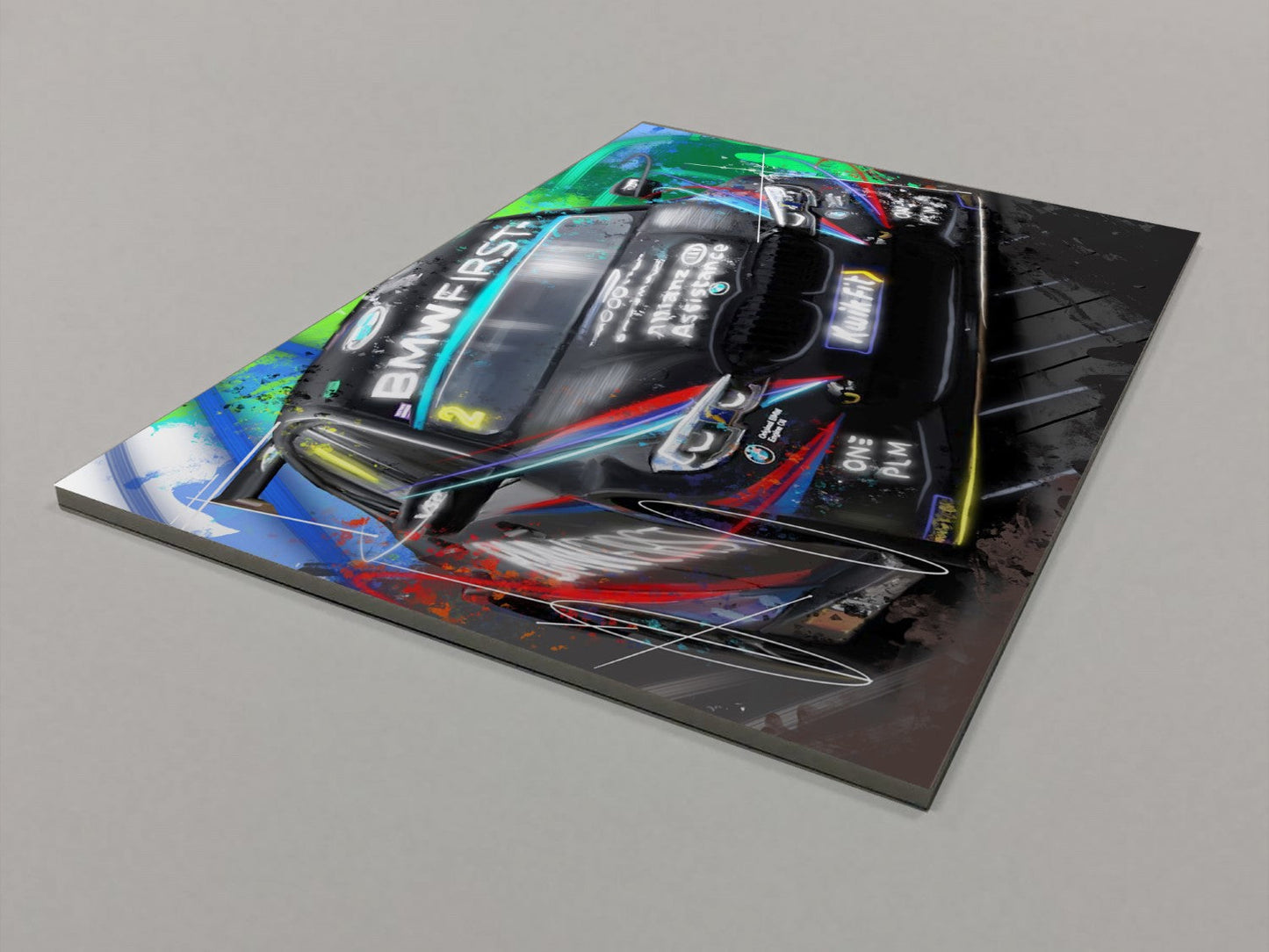 BMW Foamex Print