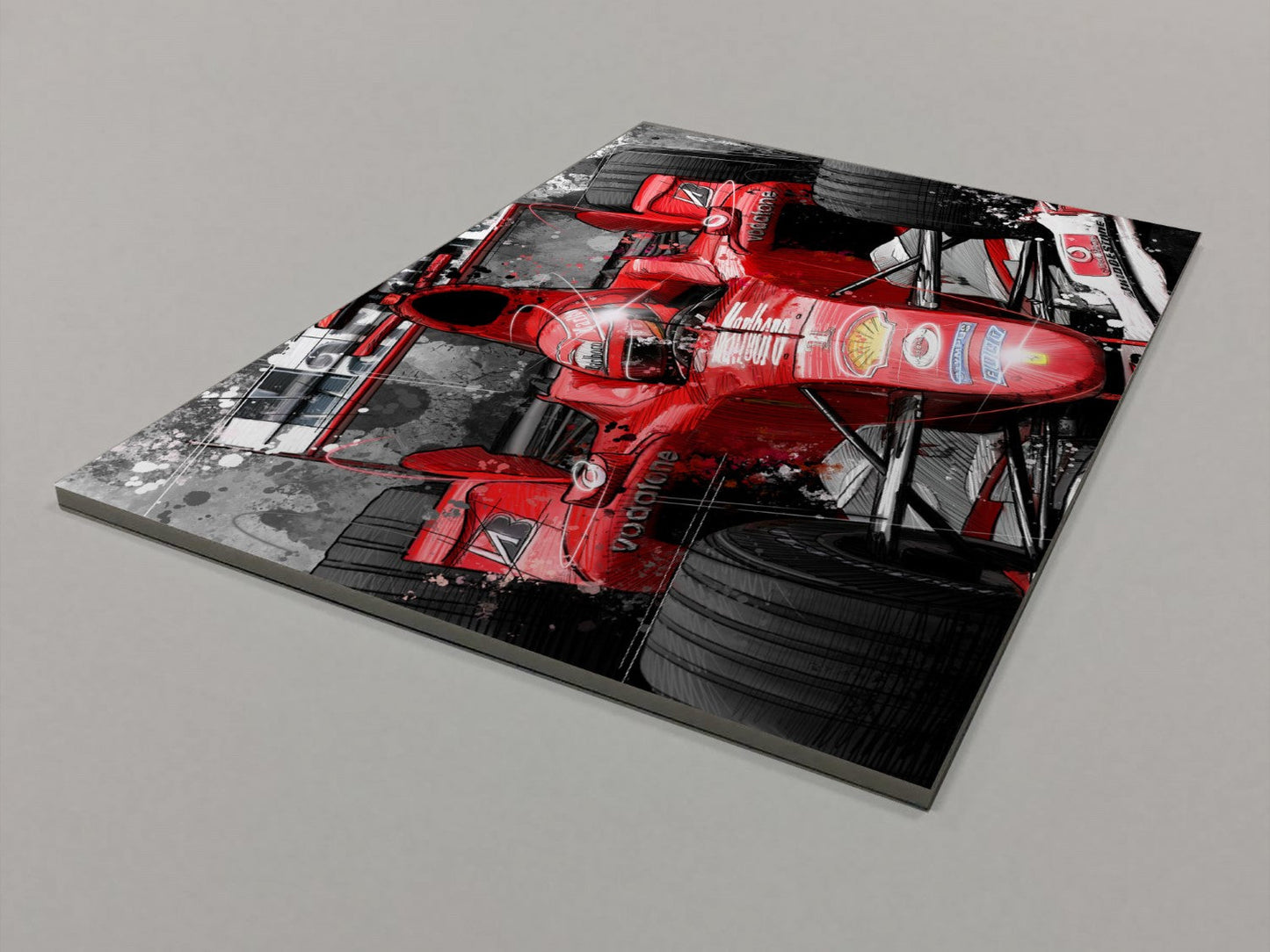 Schumacher F2002 Foamex Print