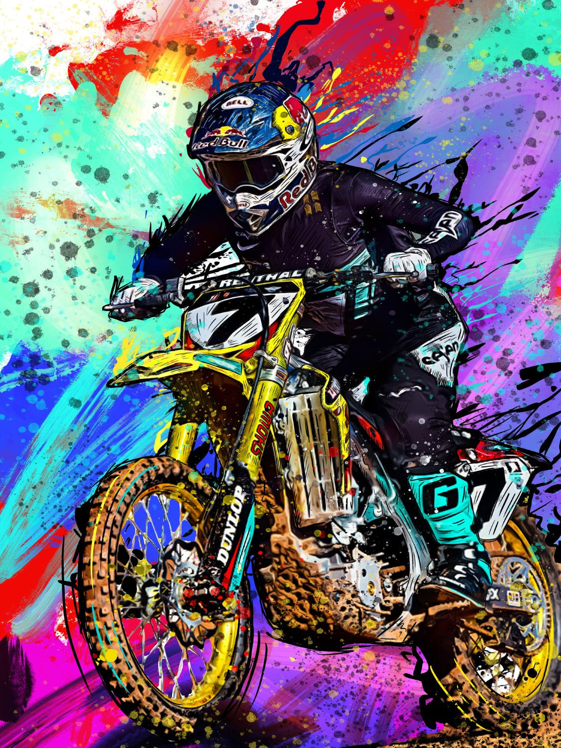 Jeremy Mcgrath Framed Print