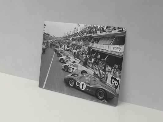 Ford GT40s Le Mans 1967 Canvas Print