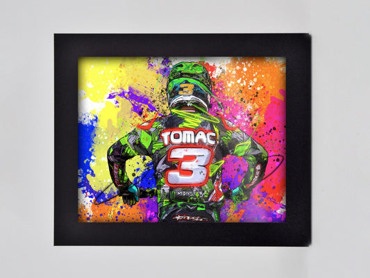 Tomac Framed Print