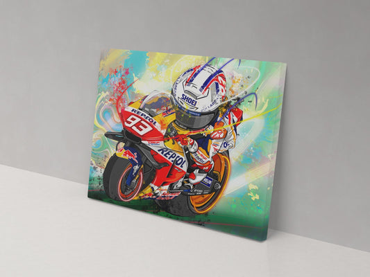 Marquez 93 Canvas Print