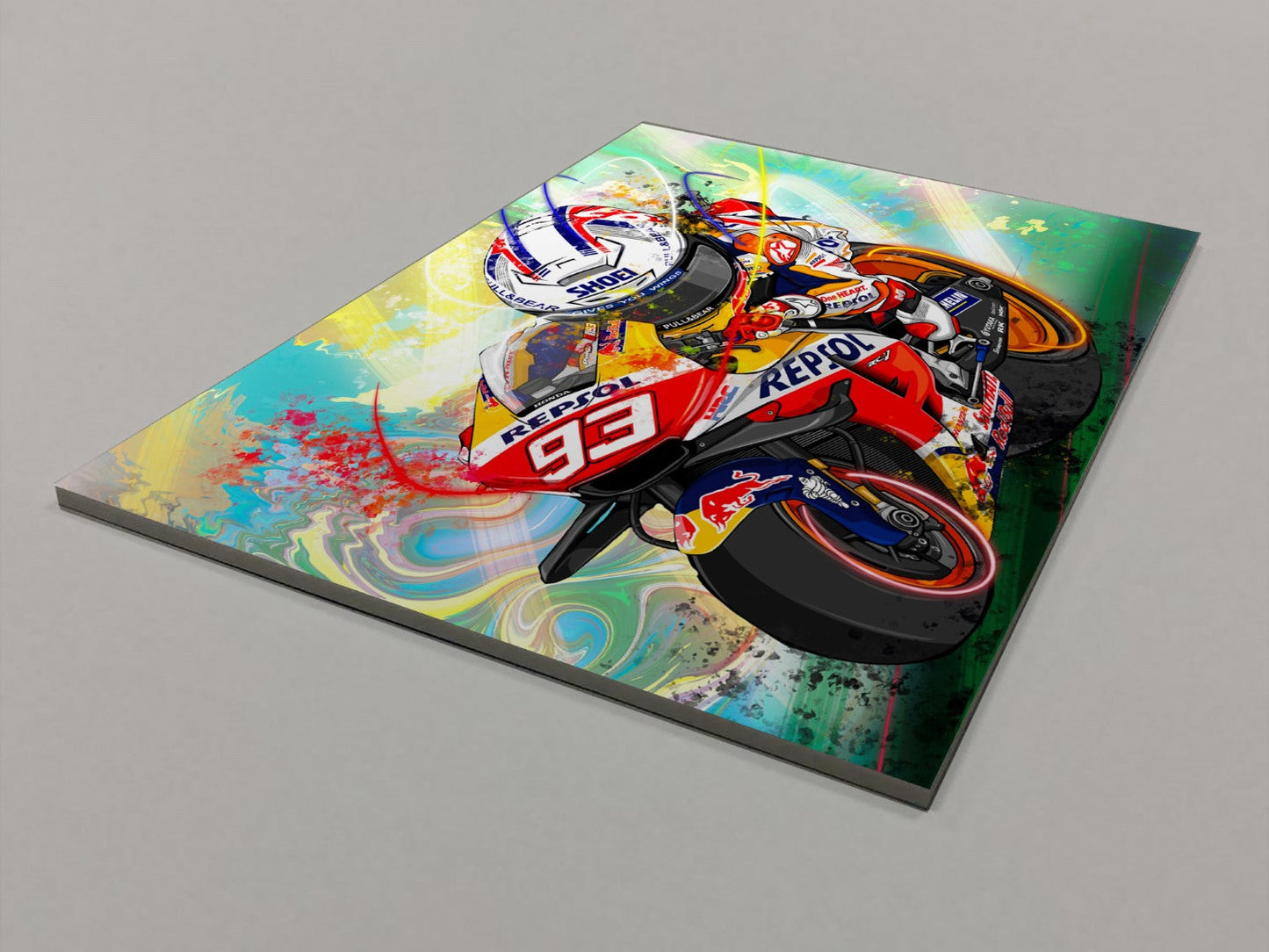 Marquez 93 Foamex Print