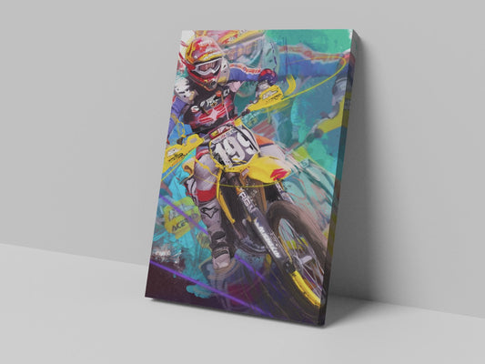 Travis Pastrana Canvas Print