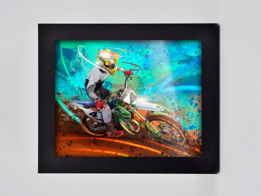 Ricky Carmichael Framed Print