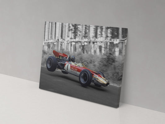 Graham Hill Nurburgring Grand Prix Canvas Print