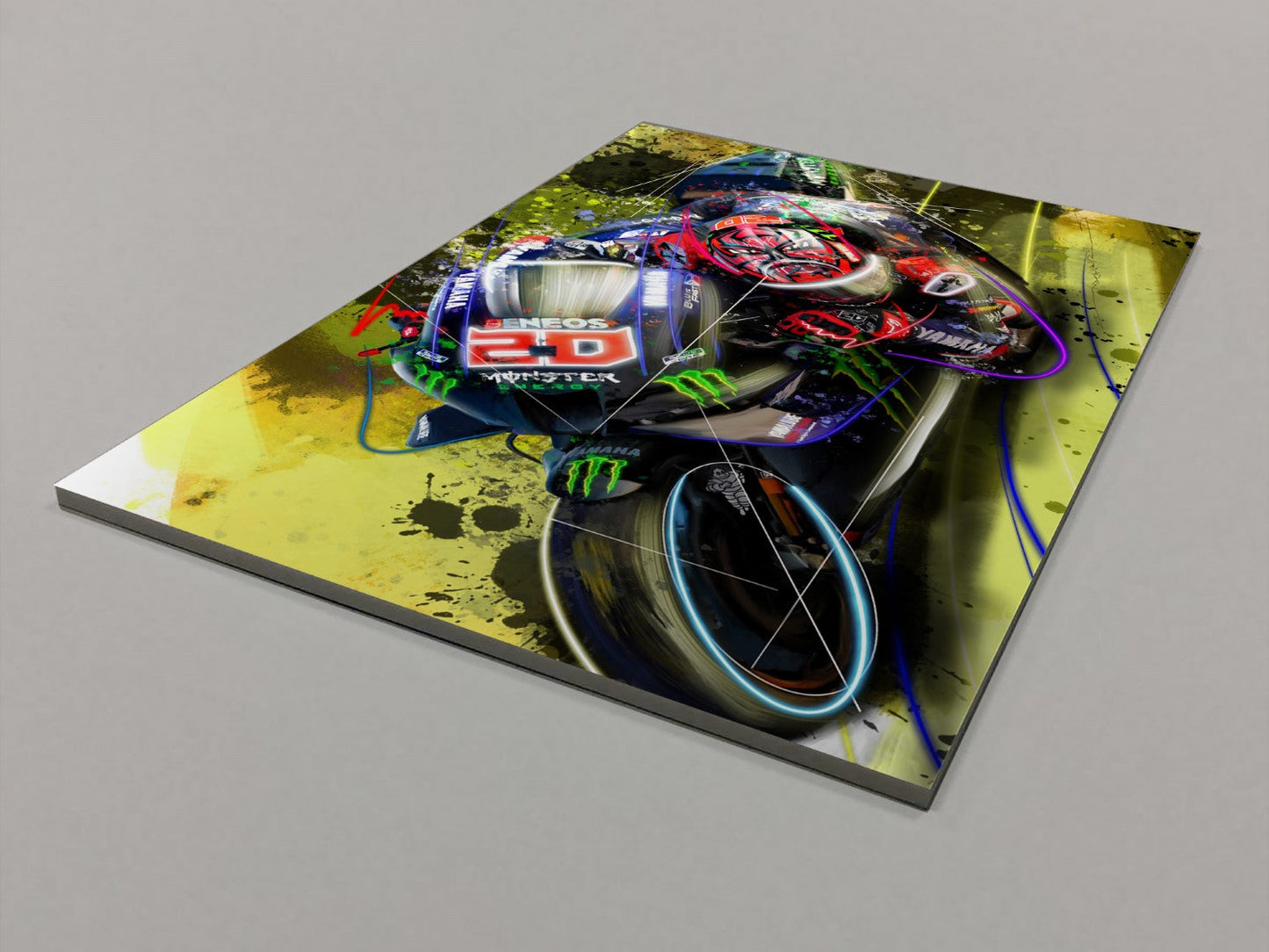 Fabio Quartararo 20 Foamex Print