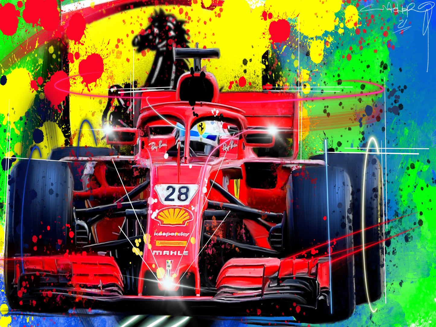 G Berger Framed Print