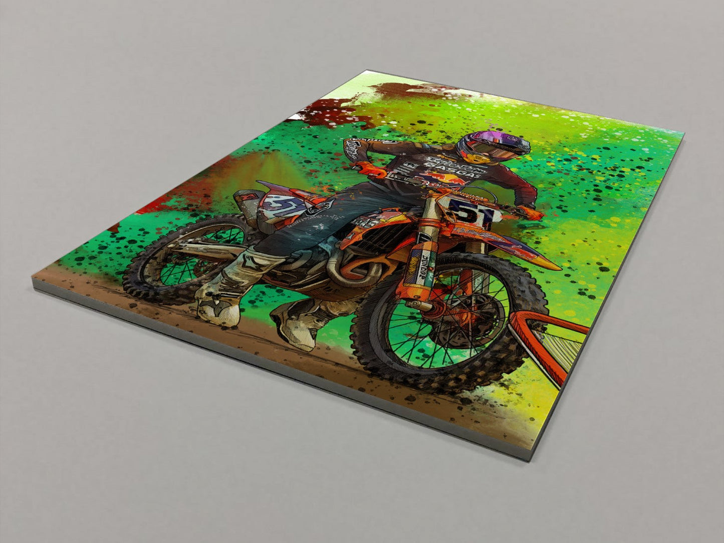 Barcia Get Ready Foamex Print