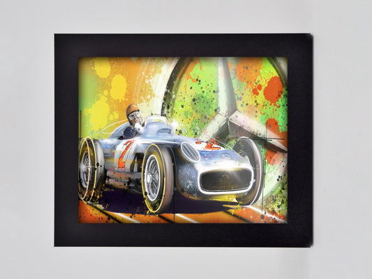 Mercedes Classic Framed Print