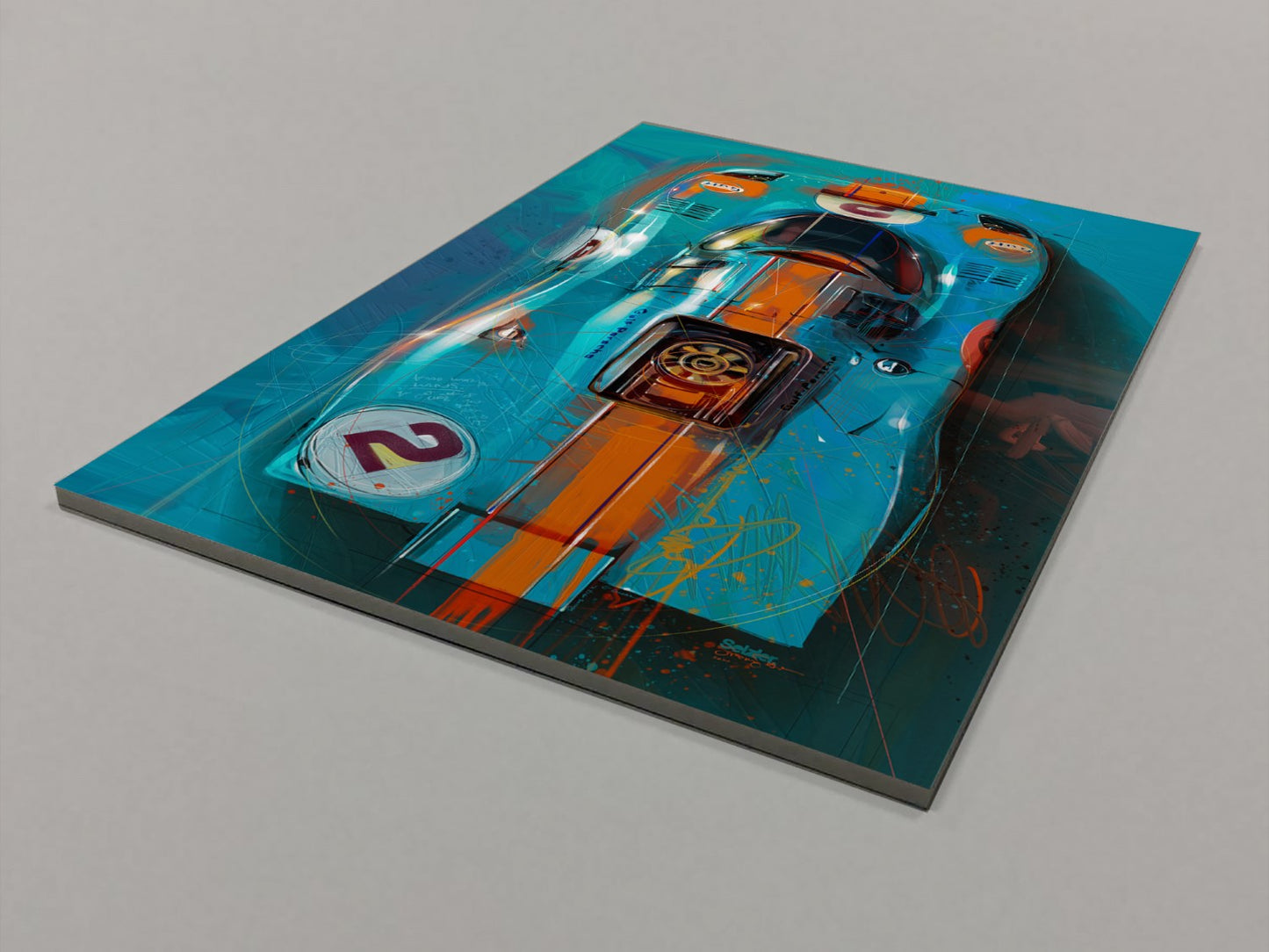 Stephen Selzler 2019 Foamex Print