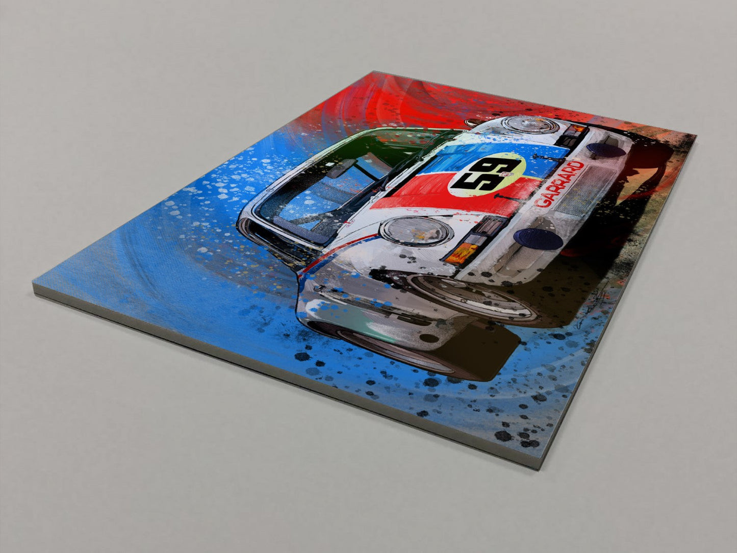 Porsche Classic Foamex Print