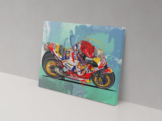 Marquez 93 Canvas Print