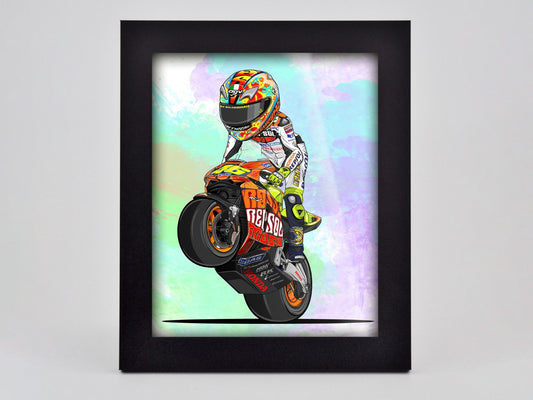 Rossi Repsol 46 Framed Print