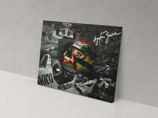 Senna Montage Canvas Print