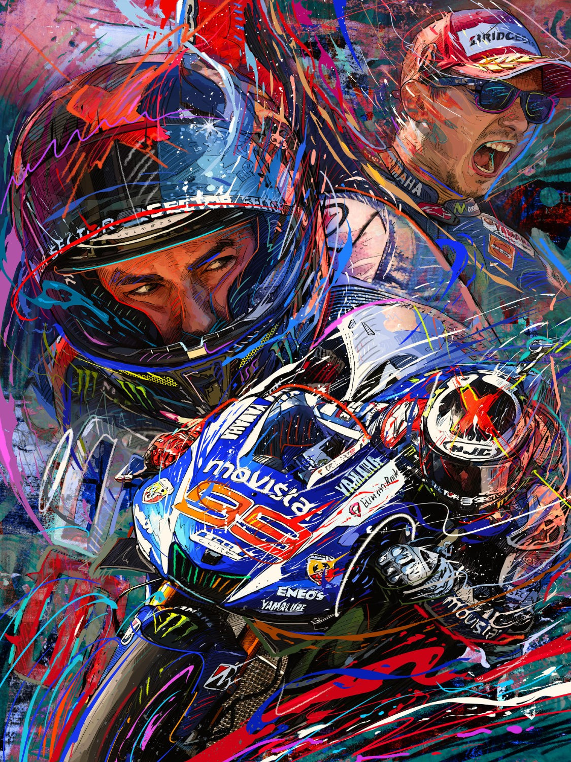 JL 99 Framed Print