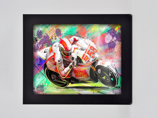 Simoncelli Colour Framed Print