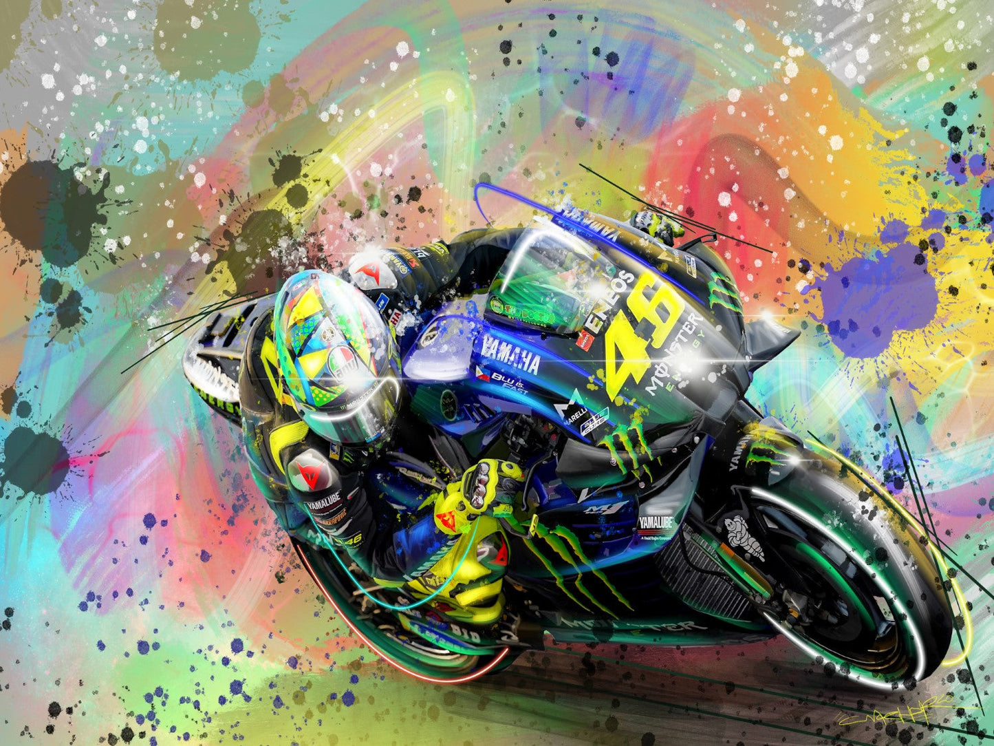 Rossi Down Low Foamex Print