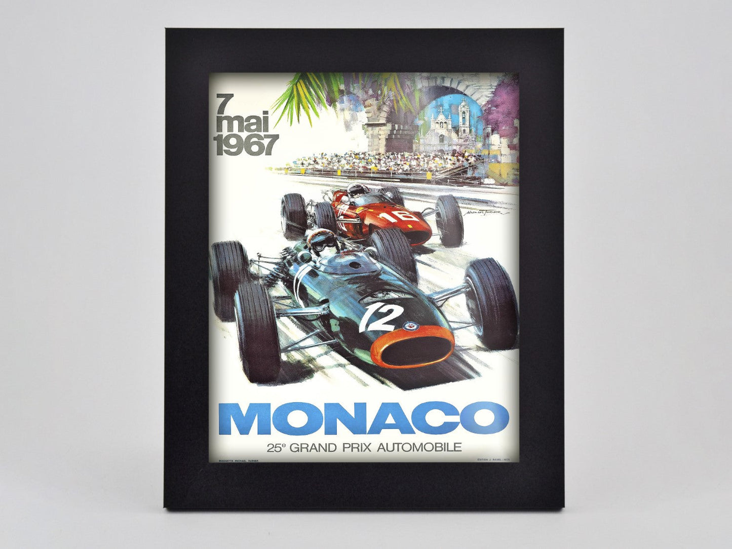 Monaco 1967 Framed Print