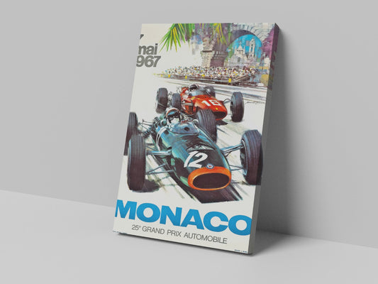 Monaco 1967 Canvas Print