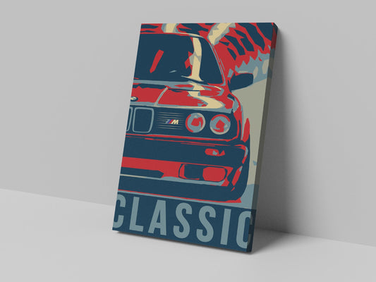 BMW Classic Canvas Print