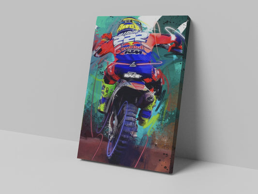 Tony Cairoli Canvas Print
