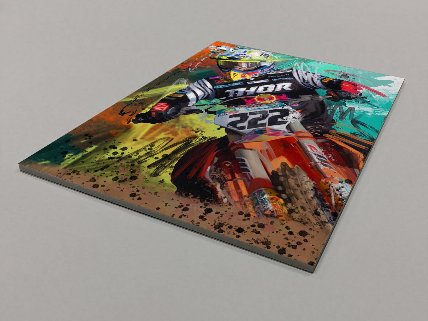 Tony Cairoli Foamex Print