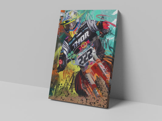 Tony Cairoli Canvas Print