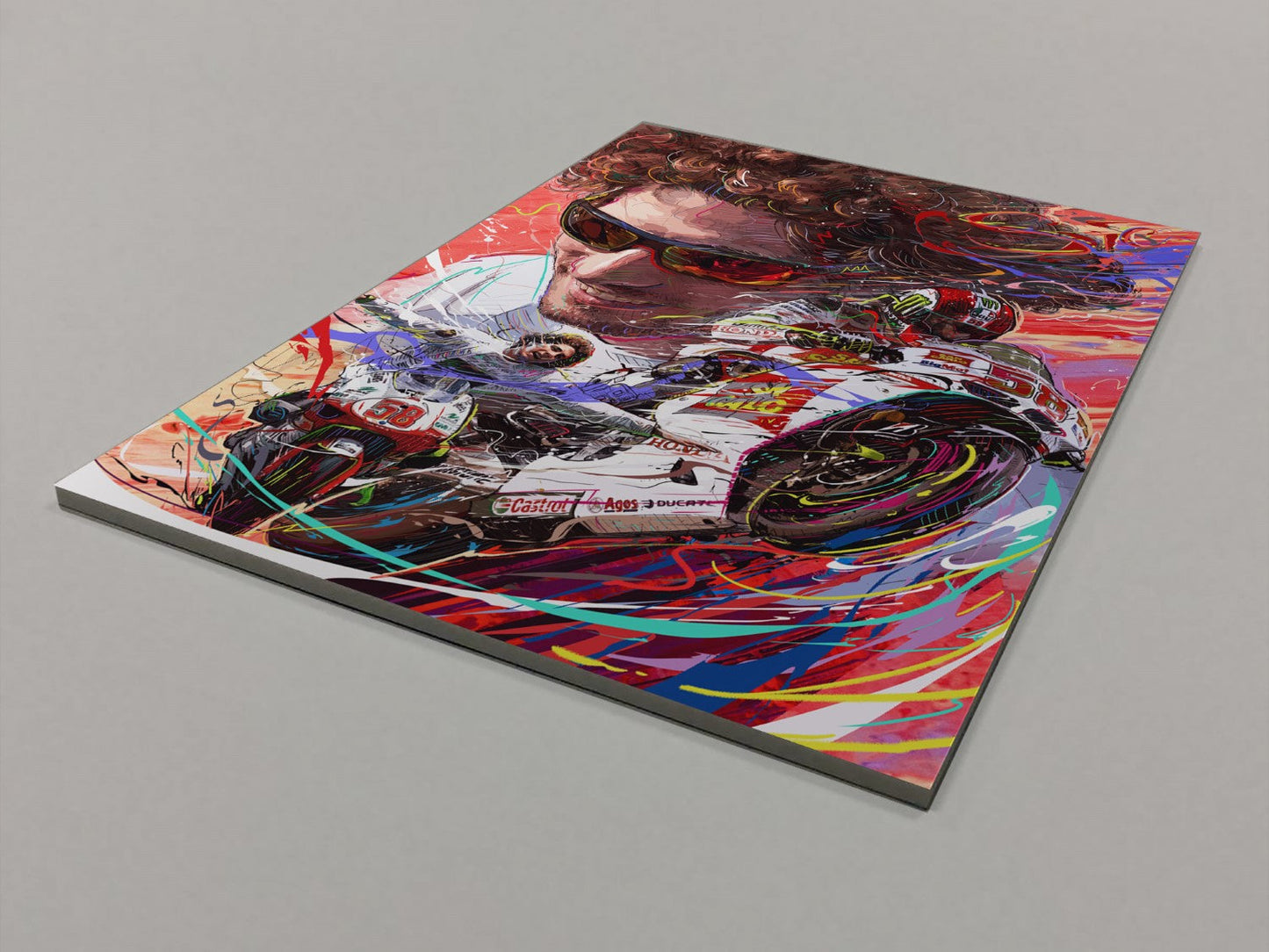 Simoncelli Montage Foamex Print