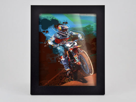 Jeremy McGrath Framed Print