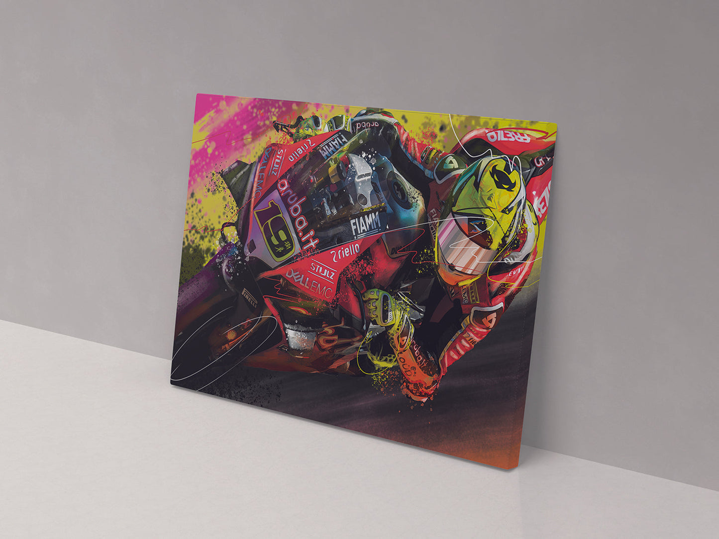 Alvaro Bautista 19 00055 Canvas Print