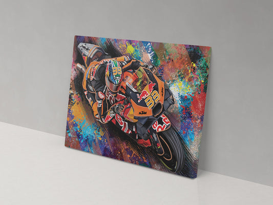 Brad Binder 33 00016 Canvas Print