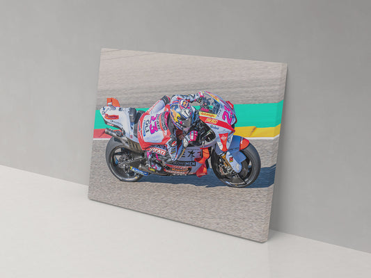 Enea Bastianini 23 00101 Canvas Print