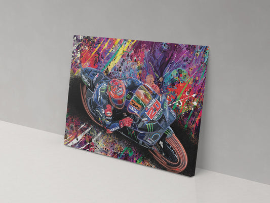 Fabio Quartararo 20 00104 Canvas Print