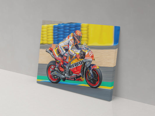 Marc Marquez 93 00038 Canvas Print