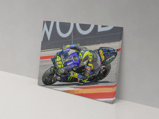 Valentino Rossi 46 00026 Canvas Print