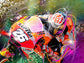 Dani Pedrosa 26 Framed Print