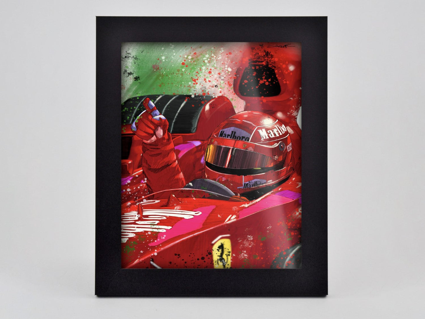 Ferrari Forever Framed Print