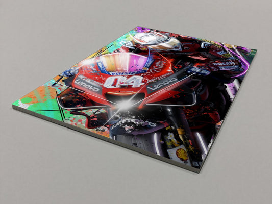 Andrea Dovizioso 04 Foamex Print