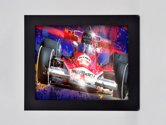 James Hunt Framed Print