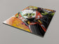 Rossi in Orange Foamex Print