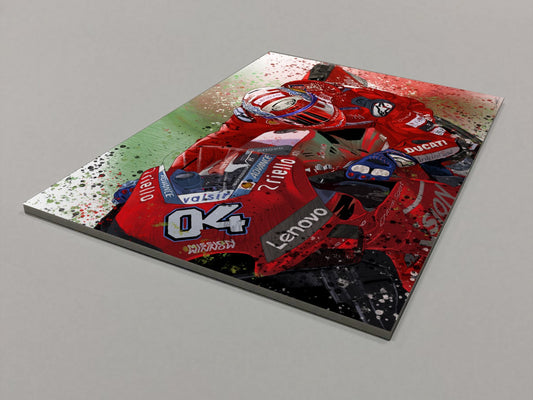 Andrea Dovizioso 04 Foamex Print
