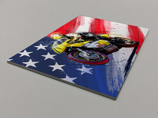 Kenny Roberts Foamex Print