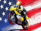 Kenny Roberts Framed Print