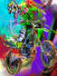 Tomac in Green Canvas Print