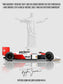 Senna Classic Framed Print